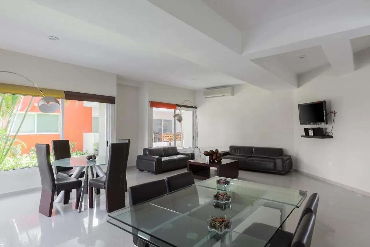Exquisite Penthouse With Jacuzzi And Private Terrace Lejlighed Playa del Carmen